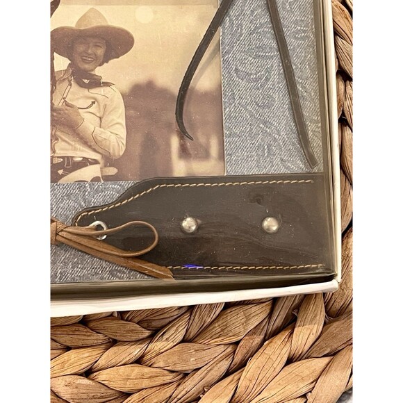Key Point Novelty Cowgirl Western Picture Frame Tassel Rodeo Country 4x6in - Picture 5 of 7